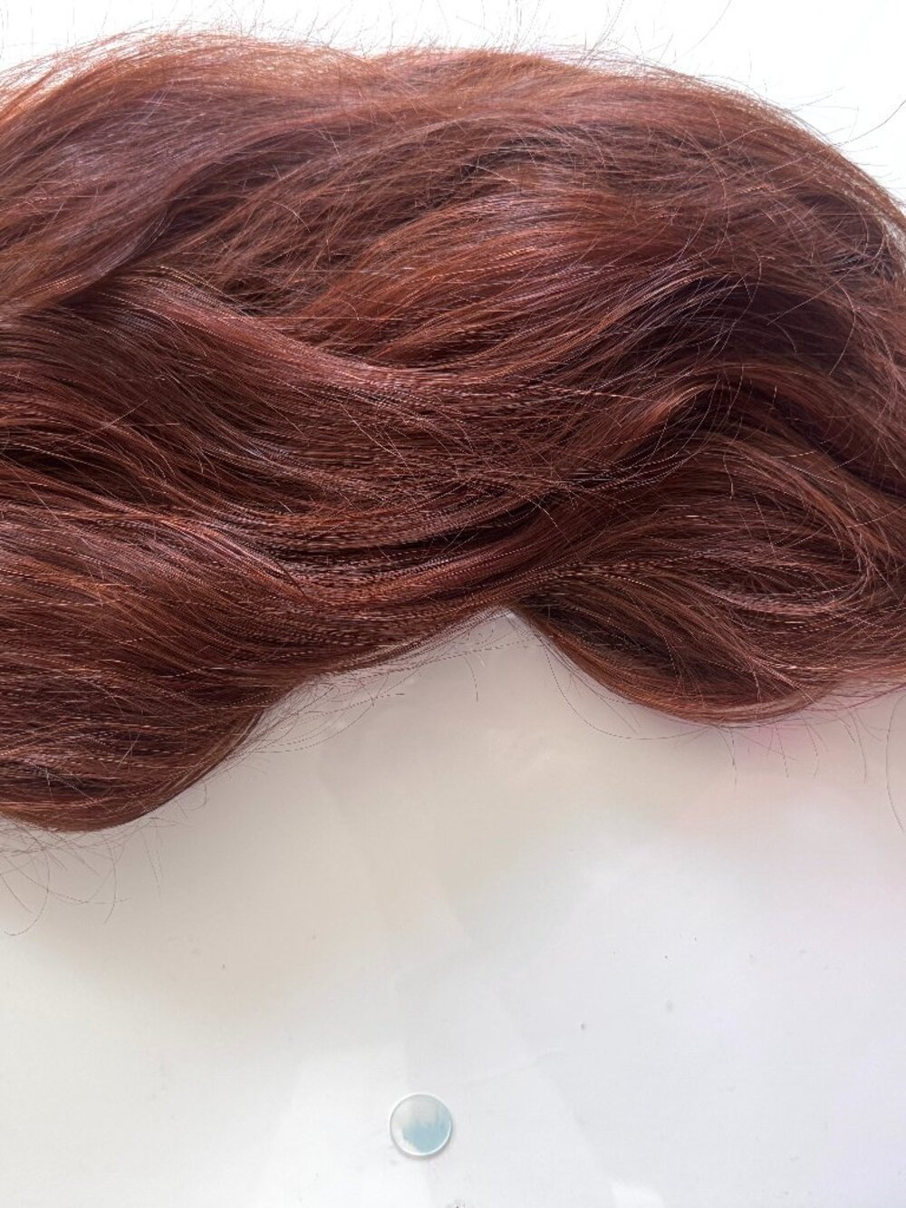 Raquel Welch 100% Human Hair Half-Wig 22" Auburn/Oprah Magazine Editorial